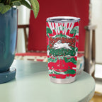 South Sydney Rabbitohs Rugby Tumbler Cup Graffiti Typography Urban Camo Abstract Street Style