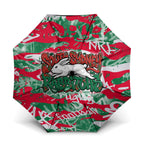 South Sydney Rabbitohs Rugby Umbrella Graffiti Typography Urban Camo Abstract Street Style