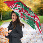 South Sydney Rabbitohs Rugby Umbrella Graffiti Typography Urban Camo Abstract Street Style