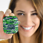 Canberra Raiders Rugby AirPods Case Graffiti Typography Urban Camo Abstract Street Style