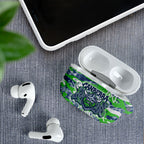 Canberra Raiders Rugby AirPods Case Graffiti Typography Urban Camo Abstract Street Style