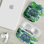 Canberra Raiders Rugby AirPods Case Graffiti Typography Urban Camo Abstract Street Style