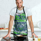 Canberra Raiders Rugby Apron Graffiti Typography Urban Camo Abstract Street Style