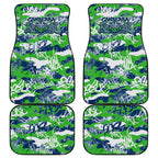 Canberra Raiders Rugby Car Mats Graffiti Typography Urban Camo Abstract Street Style