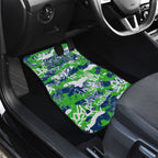 Canberra Raiders Rugby Car Mats Graffiti Typography Urban Camo Abstract Street Style