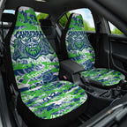 Canberra Raiders Rugby Car Seat Cover Graffiti Typography Urban Camo Abstract Street Style