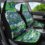 Canberra Raiders Rugby Car Seat Cover Graffiti Typography Urban Camo Abstract Street Style