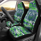 Canberra Raiders Rugby Car Seat Cover Graffiti Typography Urban Camo Abstract Street Style