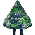 Canberra Raiders Rugby Cloak Graffiti Typography Urban Camo Abstract Street Style