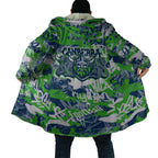 Canberra Raiders Rugby Cloak Graffiti Typography Urban Camo Abstract Street Style