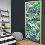 Canberra Raiders Rugby Door Cover Graffiti Typography Urban Camo Abstract Street Style