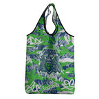Canberra Raiders Rugby Grocery Bag Graffiti Typography Urban Camo Abstract Street Style