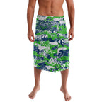 Canberra Raiders Rugby Lavalava Graffiti Typography Urban Camo Abstract Street Style