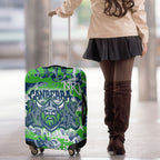 Canberra Raiders Rugby Luggage Cover Graffiti Typography Urban Camo Abstract Street Style