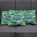 Canberra Raiders Rugby Pillow Cover Graffiti Typography Urban Camo Abstract Street Style