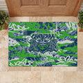 Canberra Raiders Rugby Rubber Doormat Graffiti Typography Urban Camo Abstract Street Style