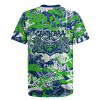 Canberra Raiders Rugby Rugby Jersey Graffiti Typography Urban Camo Abstract Street Style