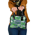 Canberra Raiders Rugby Shoulder Handbag Graffiti Typography Urban Camo Abstract Street Style