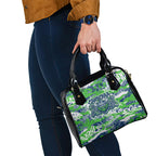 Canberra Raiders Rugby Shoulder Handbag Graffiti Typography Urban Camo Abstract Street Style