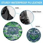 Canberra Raiders Rugby Spare Tire Cover Graffiti Typography Urban Camo Abstract Street Style