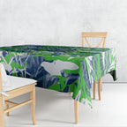 Canberra Raiders Rugby Tablecloth Graffiti Typography Urban Camo Abstract Street Style