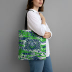 Canberra Raiders Rugby Tote Bag Graffiti Typography Urban Camo Abstract Street Style