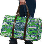 Canberra Raiders Rugby Travel Bag Graffiti Typography Urban Camo Abstract Street Style