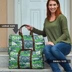 Canberra Raiders Rugby Travel Bag Graffiti Typography Urban Camo Abstract Street Style
