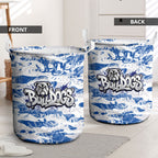Canterbury-Bankstown Bulldogs Rugby Laundry Basket Graffiti Typography Urban Camo Abstract Street Style