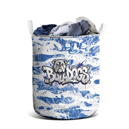 Canterbury-Bankstown Bulldogs Rugby Laundry Basket Graffiti Typography Urban Camo Abstract Street Style