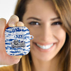 Canterbury-Bankstown Bulldogs Rugby AirPods Case Graffiti Typography Urban Camo Abstract Street Style