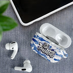 Canterbury-Bankstown Bulldogs Rugby AirPods Case Graffiti Typography Urban Camo Abstract Street Style