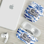 Canterbury-Bankstown Bulldogs Rugby AirPods Case Graffiti Typography Urban Camo Abstract Street Style