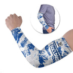 Canterbury-Bankstown Bulldogs Rugby Arm Sleeves Graffiti Typography Urban Camo Abstract Street Style