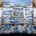 Canterbury-Bankstown Bulldogs Rugby Back Car Seat Cover Graffiti Typography Urban Camo Abstract Street Style