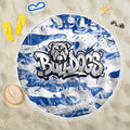Canterbury-Bankstown Bulldogs Rugby Beach Blanket Graffiti Typography Urban Camo Abstract Street Style