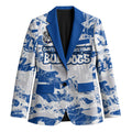 Canterbury-Bankstown Bulldogs Rugby Blazer Graffiti Typography Urban Camo Abstract Street Style