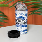 Canterbury-Bankstown Bulldogs Rugby 4 in 1 Can Cooler Tumbler Graffiti Typography Urban Camo Abstract Street Style