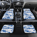 Canterbury-Bankstown Bulldogs Rugby Car Mats Graffiti Typography Urban Camo Abstract Street Style