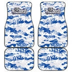 Canterbury-Bankstown Bulldogs Rugby Car Mats Graffiti Typography Urban Camo Abstract Street Style