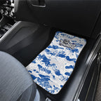 Canterbury-Bankstown Bulldogs Rugby Car Mats Graffiti Typography Urban Camo Abstract Street Style