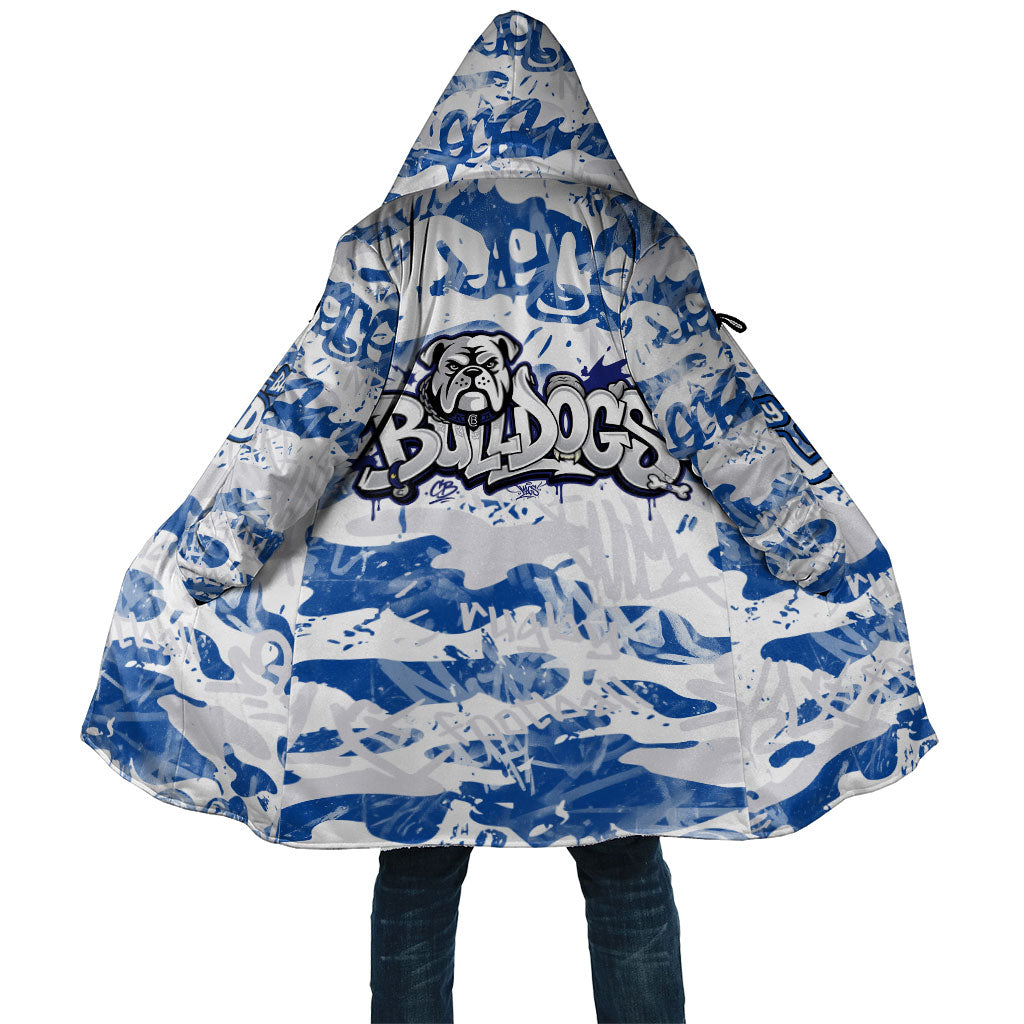 Canterbury-Bankstown Bulldogs Rugby Cloak Graffiti Typography Urban Camo Abstract Street Style