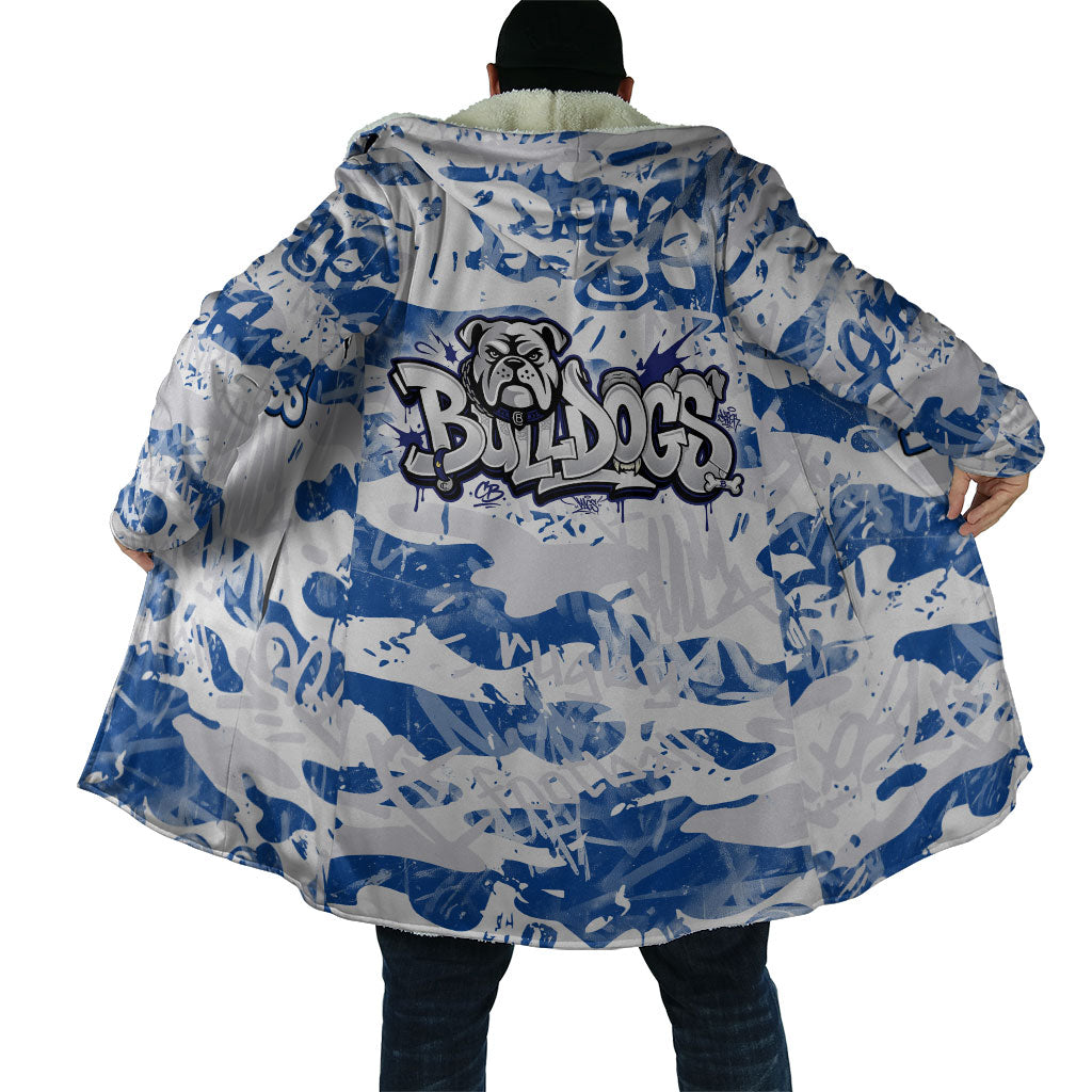 Canterbury-Bankstown Bulldogs Rugby Cloak Graffiti Typography Urban Camo Abstract Street Style