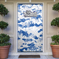 Canterbury-Bankstown Bulldogs Rugby Door Cover Graffiti Typography Urban Camo Abstract Street Style