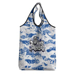 Canterbury-Bankstown Bulldogs Rugby Grocery Bag Graffiti Typography Urban Camo Abstract Street Style