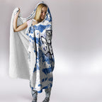 Canterbury-Bankstown Bulldogs Rugby Hooded Blanket Graffiti Typography Urban Camo Abstract Street Style