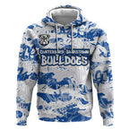 Canterbury-Bankstown Bulldogs Rugby Hoodie Graffiti Typography Urban Camo Abstract Street Style