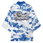 Canterbury-Bankstown Bulldogs Rugby Kimono Graffiti Typography Urban Camo Abstract Street Style