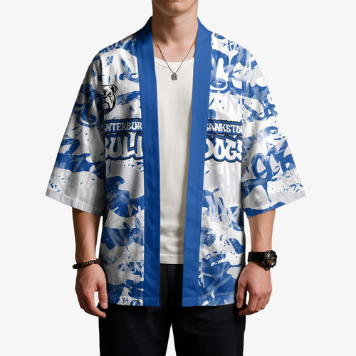 Canterbury-Bankstown Bulldogs Rugby Kimono Graffiti Typography Urban Camo Abstract Street Style
