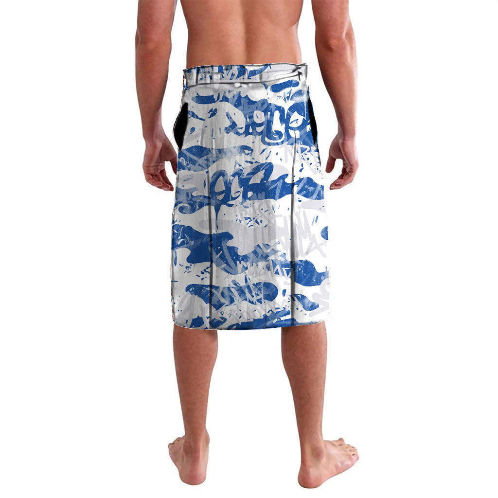 Canterbury-Bankstown Bulldogs Rugby Lavalava Graffiti Typography Urban Camo Abstract Street Style